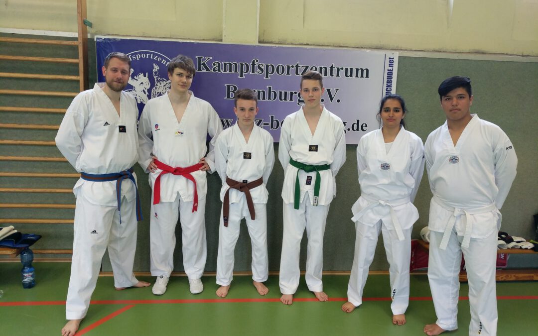 20.05.2017 – Gürtelprüfung Taekwondo